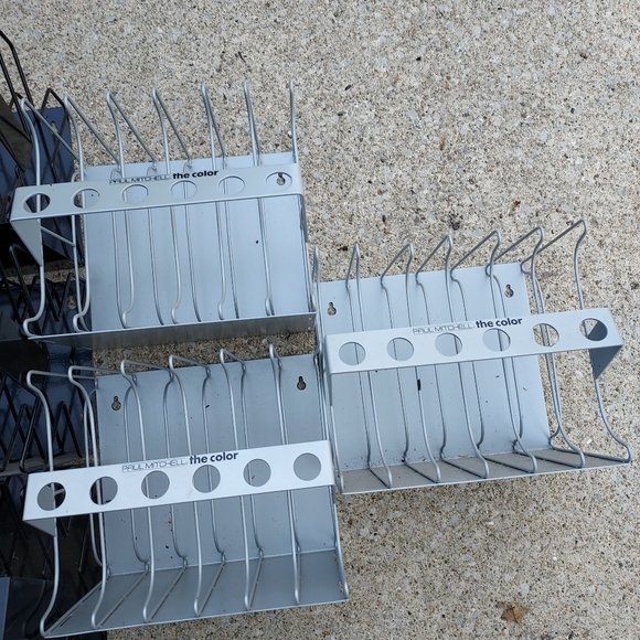 Paul Mitchell color tube storage wall racks each - Picture 2 of 2